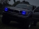 Toyota Tacoma 1995-1997 Blue Halo Sealed Beam Projector Headlight Conversion Customer Photo