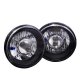 Ford Maverick 1972-1977 Black Chrome Sealed Beam Projector Headlight Conversion