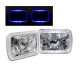 Chevy Monte Carlo 1978-1979 Blue Halo Sealed Beam Projector Headlight Conversion