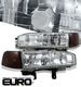 Honda Accord 1992-1993 Clear Euro Headlights and Smoked Corner Lights Set