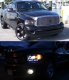 Dodge Ram 2002-2005 Black Projector Headlights and Red LED Tail Lights
