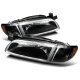 Pontiac Grand Prix 1997-2003 Black Euro Headlights and Corner Lights