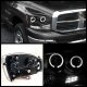 Dodge Ram 2500 2007-2009 Black Projector Headlights and LED Tail Lights