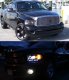 Dodge Ram 2500 2003-2005 Black Projector Headlights and Red LED Tail Lights