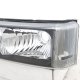 Chevy Silverado 3500 2003-2006 Black Clear Headlights and Bumper Lights