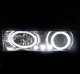 Chevy Tahoe 1995-1999 Clear Halo Headlights and Bumper Lights