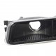 GMC Sierra 3500 2001-2007 Black Clear Headlights and Bumper Lights