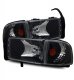 Dodge Ram 3500 1994-2002 Black Headlights and Corner Lights