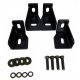 Chevy Silverado 2500 Regular Cab 1999-2004 Nerf Bars Black