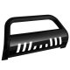 Hyundai Santa Fe 2007-2009 Bull Bar Black Coated Steel