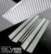 VW Golf 1999-2005 Silver Carbon Fiber Door Pillars