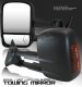 Chevy Tahoe 1995-1999 Black Power Heated LED Signal Towing Mirrors