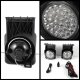 GMC Sierra 2500HD 2003-2006 Clear LED Fog Lights