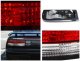 Nissan 300ZX 1990-1996 Red and Clear Custom Tail Lights