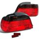 BMW 7 Series 1995-2001 Red and Smoked Custom Tail Lights