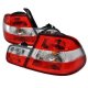 BMW 3 Series Coupe 2000-2003 Custom Tail Lights Red and Clear