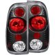 Ford F250 Super Duty 1999-2007 Black Custom Tail Lights