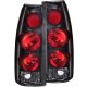 Cadillac Escalade 1999-2000 Black Smoked Custom Tail Lights