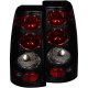 Chevy Silverado 1999-2002 Black Smoked Custom Tail Lights