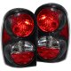 Jeep Liberty 2002-2007 Black Custom Tail Lights