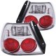 Hyundai Accent 2000-2002 Chrome Custom Tail Lights