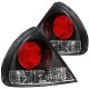 Mitsubishi Mirage 1997-1998 Black Custom Tail Lights