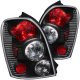 Mazda Protege Hatchback 2002-2003 Black Custom Tail Lights