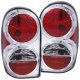 Jeep Liberty 2002-2007 Chrome Custom Tail Lights