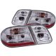 Mercedes Benz E Class Sedan 1996-2002 Clear Custom Tail Lights