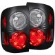 Infiniti QX4 1997-2003 Black Custom Tail Lights